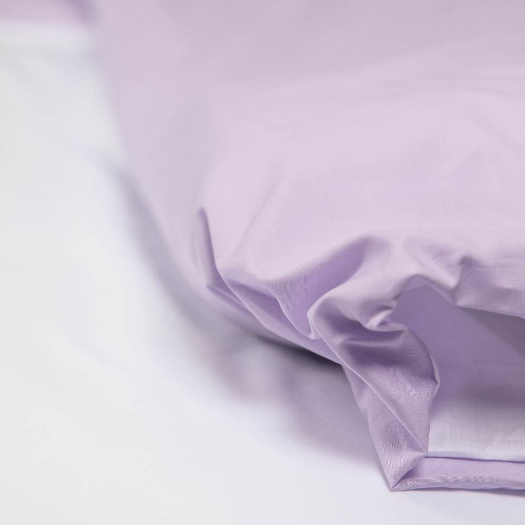 Ensemble housse de couette en percale biologique