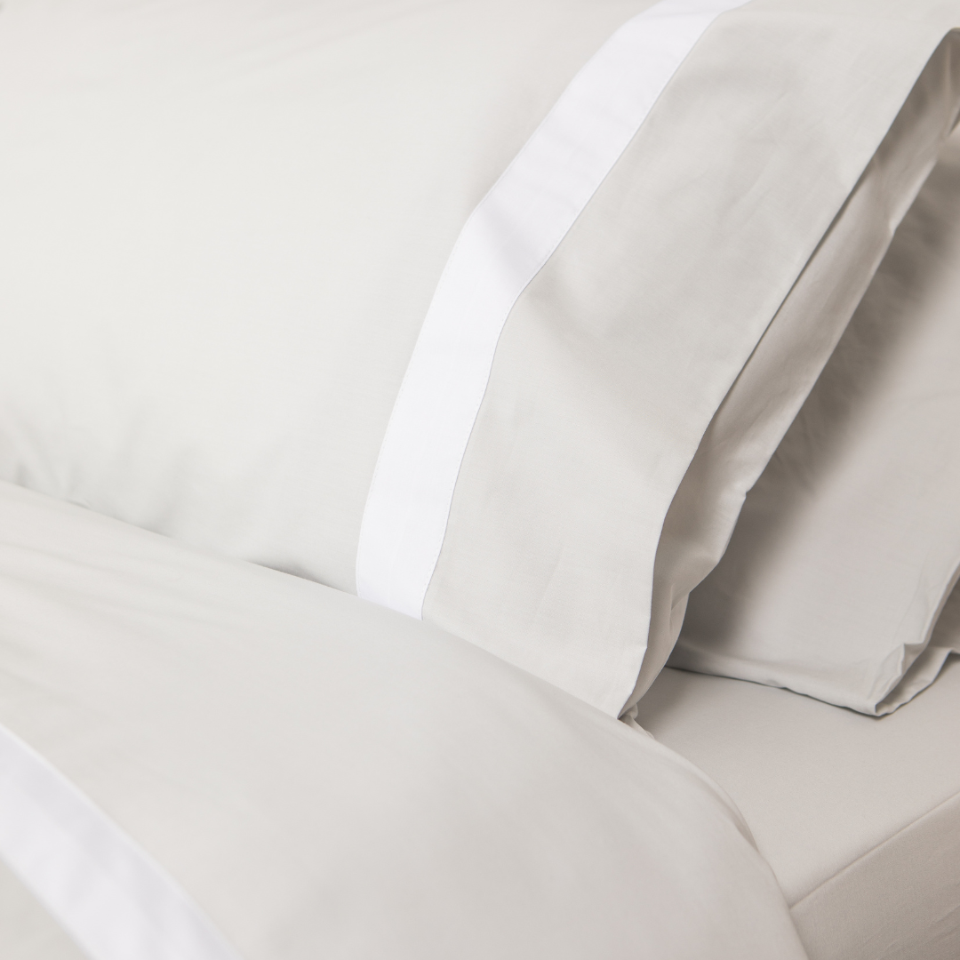 Taies d'oreiller en percale bio