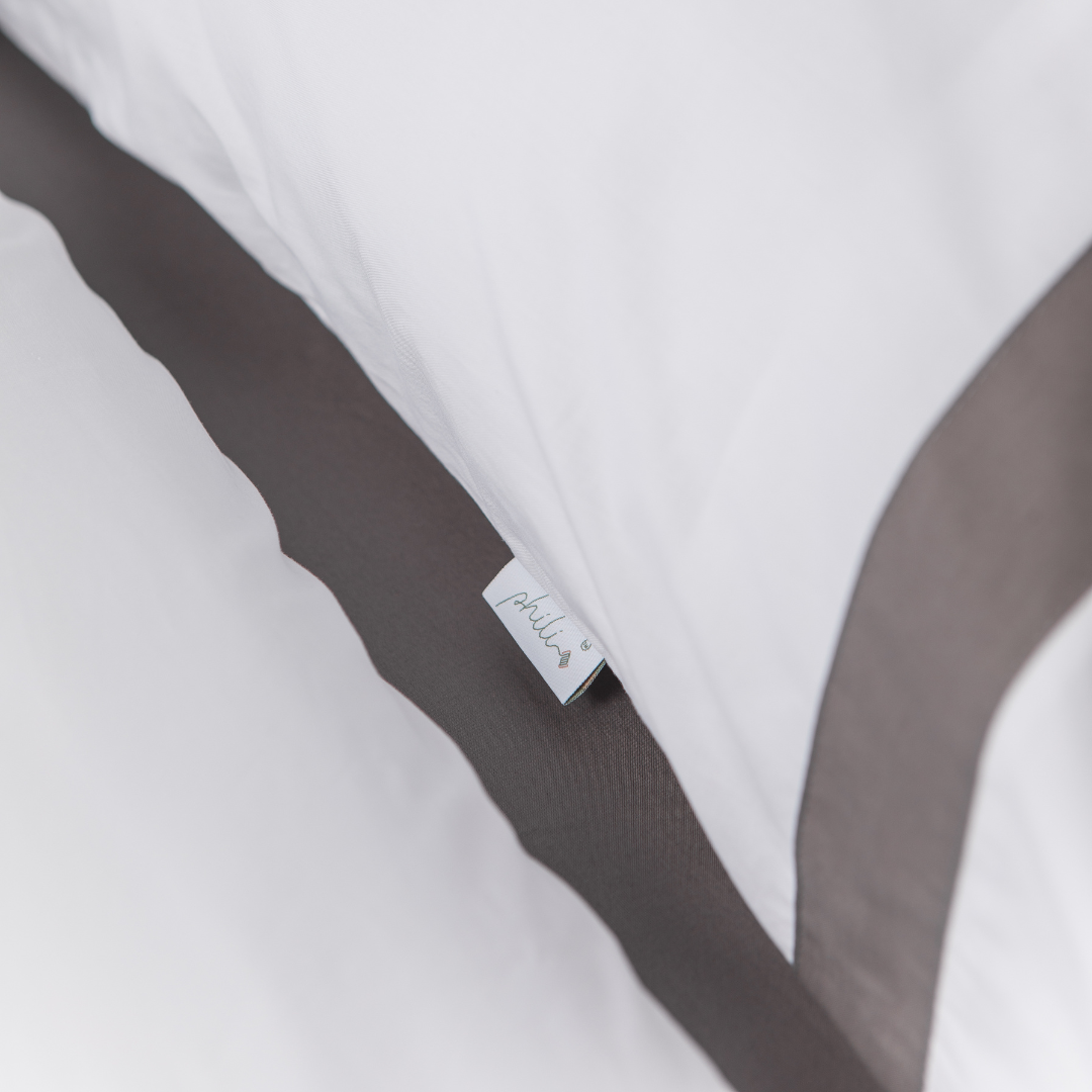 Taies d'oreiller en percale bio