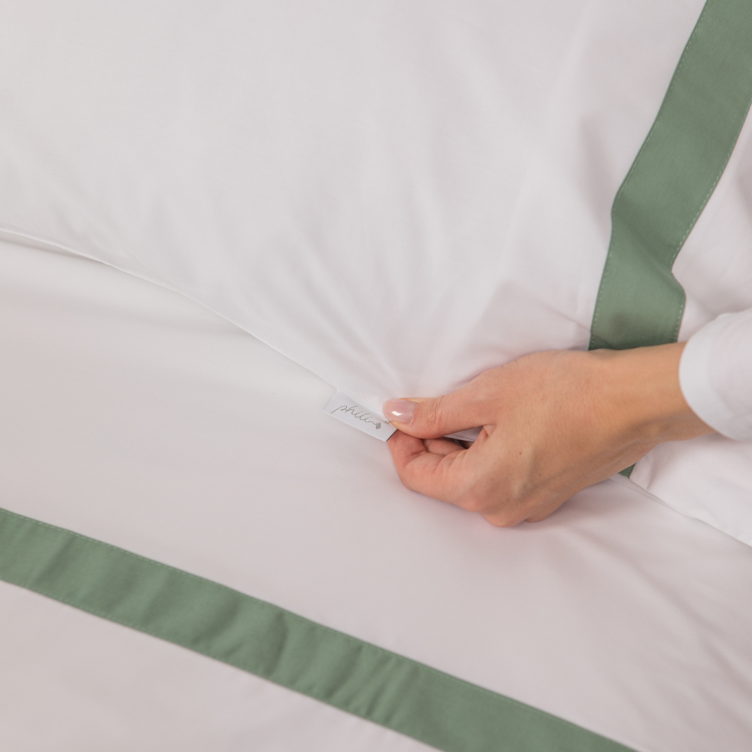 Ensemble de draps en percale biologique