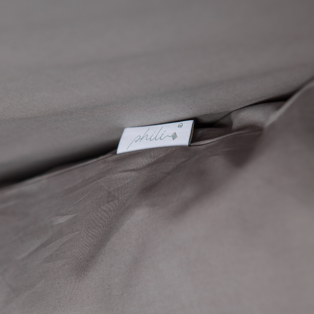 Taies d'oreiller en percale bio